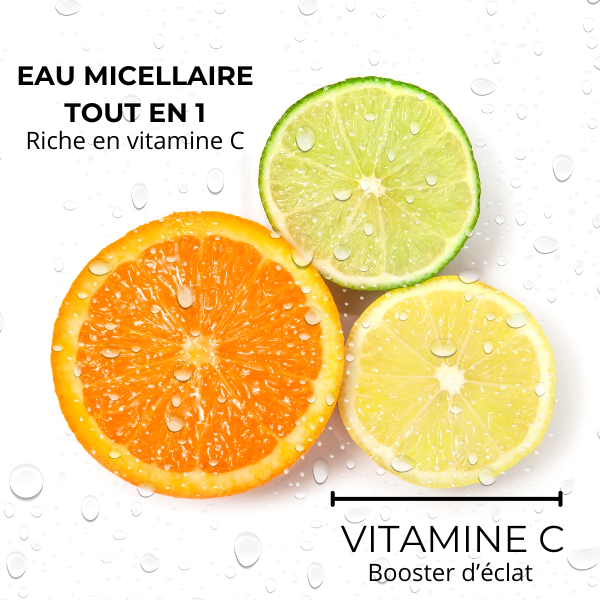 Eau Micellaire Démaquillante -GRASSFIELD by Ruth - Vitamines C