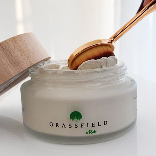masques et gommage visage GRASSFIELD by Ruth