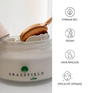 masque visage GRASSFIELD by Ruth - formule bio