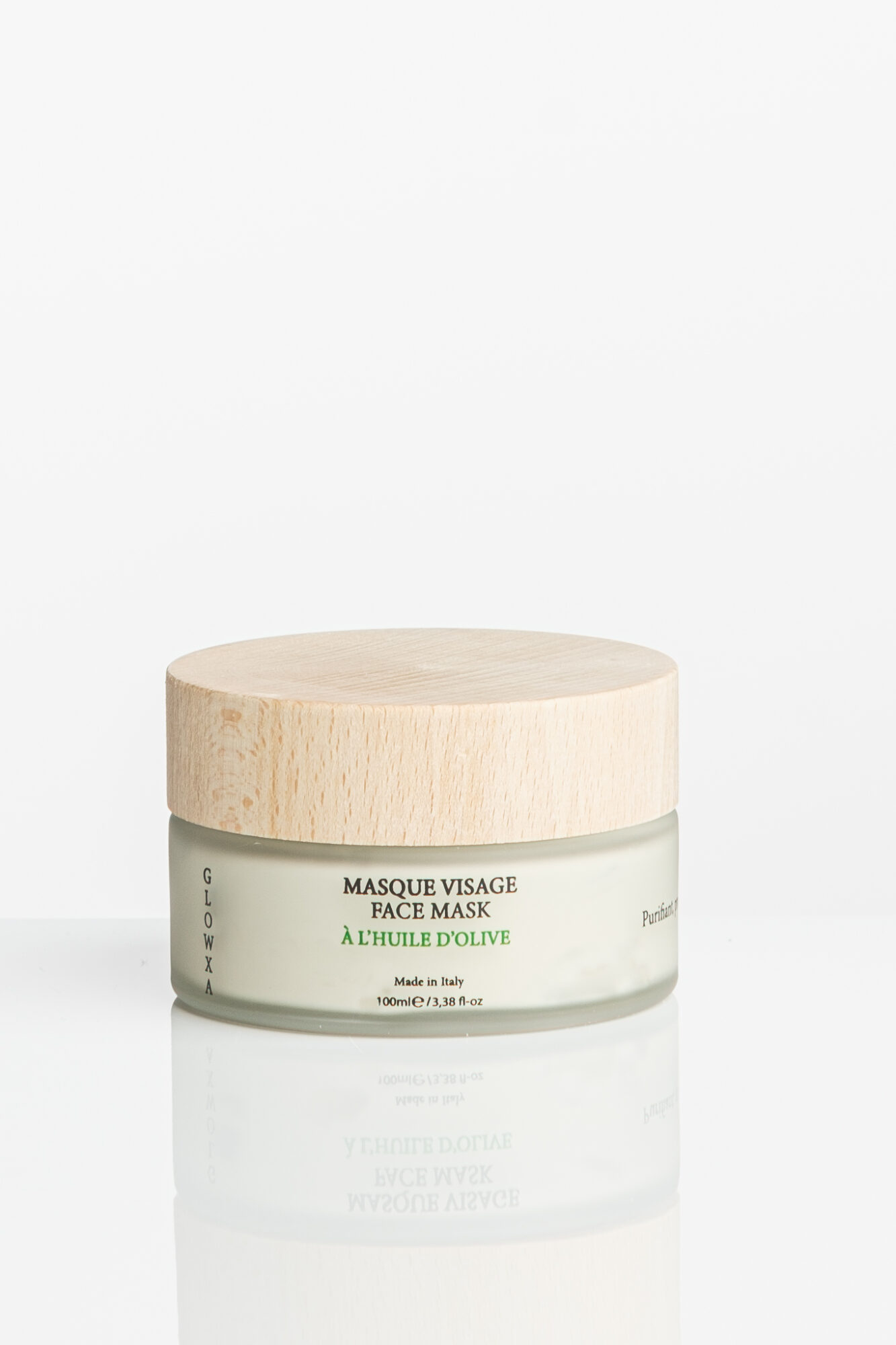 Masque Visage sans rinçage - anti-imperfection -GRASSFIELD by Ruth - Gamme Glowxa